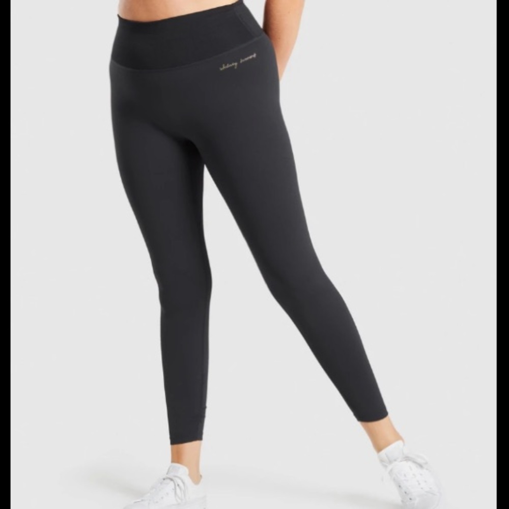 GYMSHARK High Waisted Whitney Rib Waist Leggings